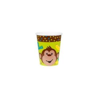Monkey Around Cups (8 pack)   Party Supplies