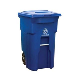 Toter 64 Gal. Recycle Cart for Recycling 025564 01BLU