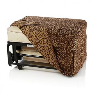 Castro Convertible 39" Ottoman Bed Slipcover   Leopard   7504587
