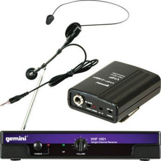 Gemini VHF 1001HL VHF Wireless Headset & VHF 1001HL 198.6