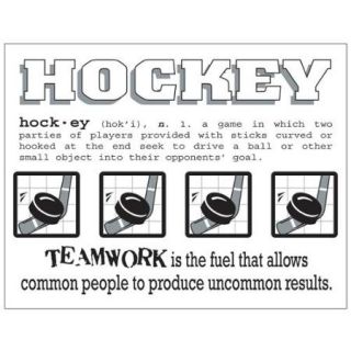 SRM Say It With Stickers Mini Hockey