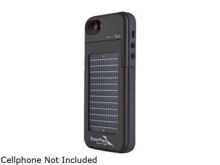 EnerPlex Black 2000 mAh Surfr for iPhone 5 / 5S Phone Case with 2000mAh Rechargeable Li Ion Battery SFI 2000 BK