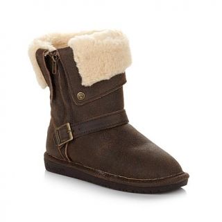 BEARPAW® "Madison" Sheepskin and Wool Cuffed Boot   7809254