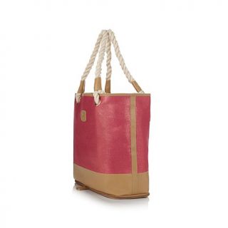 JOY Chic & Shimmery Beach Bag with Insulated Cooler   7693725