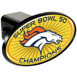 Super Bowl 50 Champions Trailer Hitch Cover   Denver Broncos   8035453