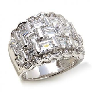 Jean Dousset 2.35ct Absolute™ Pavé and Baguette Band Ring   7981094