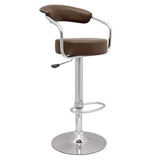 Chocolate brown Meteor gas lift bar stool