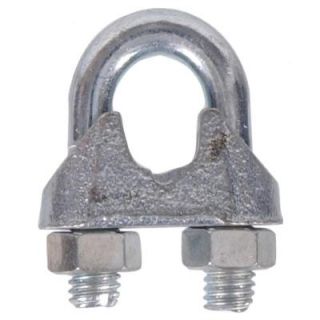 The Hillman Group 5/16 in. Wire Rope Clip in Zinc Plated (25 Pack) 310218.0
