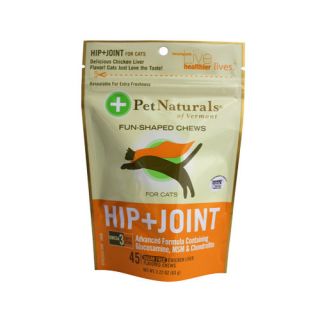 Pet Naturals Of Vermont Hip Plus Joint Fun Shaped Chews For Cats   2.22 Oz