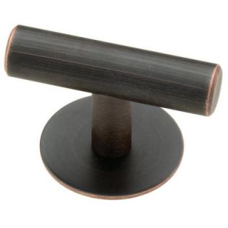 Liberty 2 in. Bronze With Copper Highlights Cabinet Knob 65053VB