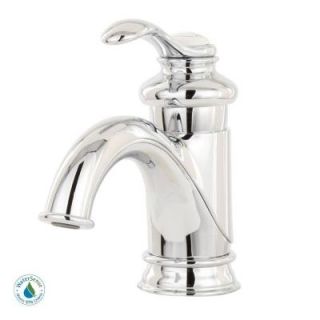 KOHLER Fairfax Single Hole Single Handle Low Arc Bathroom Vessel Sink Faucet with Lever Handle in Polished Chrome K 12182 CP