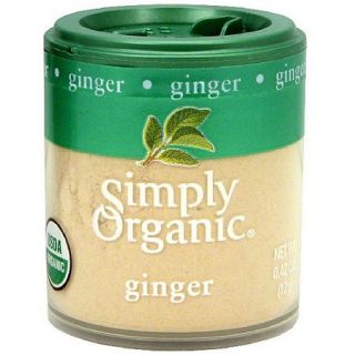 Simply Organic Ginger, 0.42 oz (Pack of 6)
