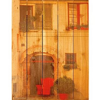 Gizaun Art Red Chair Photographic Print; 28 x 36