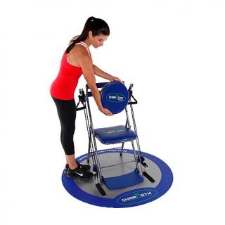 Chair Gym Exercise System with Twister Seat and Workout DVDs   7395682