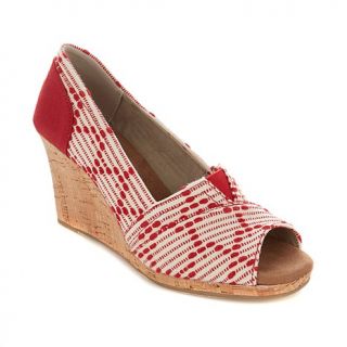 TOMS Classic Open Toe Wedge   8021775