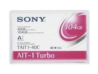 SONY TAIT140C 40/104GB AIT1 Turbo Tape Media 1 Pack