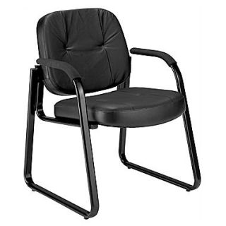OFM Steel Guest/Reception Chair, Black (503 L)