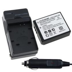 INSTEN Battery and Charger Set for Panasonic CGA S007  
