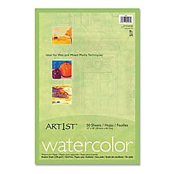Art1st Watercolor Paper 12 x 18  Pack Of 50 Sheets