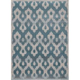 Home Dynamix Hamilton Turquoise 5 ft. 3 in. x 7 ft. 2 in. Indoor Area Rug 2 MG118 634