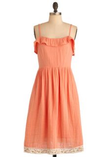 Tulle Clothing Apricot Your Eye Dress  Mod Retro Vintage Dresses