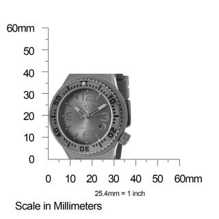 Neptune (44 mm) Grey Silicone Gunmetal Dial