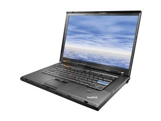 ThinkPad Laptop T Series T500(224394U) Intel Core 2 Duo P8700 (2.53 GHz) 2 GB Memory 320 GB HDD Intel GMA 4500MHD 15.4" Windows 7 Professional 32 bit