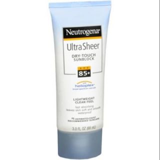 Neutrogena Ultra Sheer Dry Touch Sunscreen Lotion Broad Spectrum SPF 85, 3 fl oz