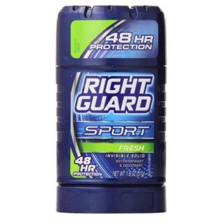 Right Guard Sport Invisible Solid Antiperspirant & Deodorant Stick, Fresh 1.8 oz (Pack of 2)