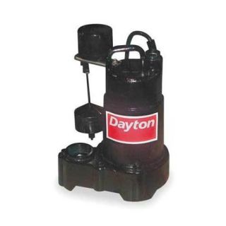 Dayton Submersible Sump Pump, 3BB72
