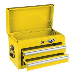 Viper Tool Storage 18 in. 2 Drawer Mini Chest in Yellow V218MCYW