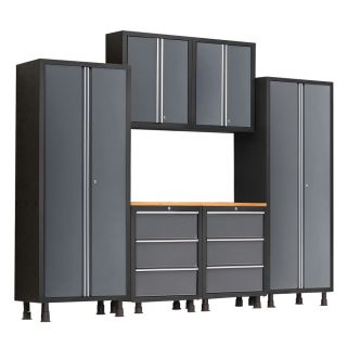 NewAge Products Bold 72 in H x 112 in W x 18 in D Metal Multipurpose Cabinet