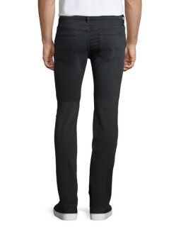 7 For All Mankind Luxe Performance: Slimmy Denim Jeans, Dark Gray