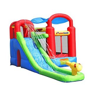 Bounceland Water Slide with Playstation Bounce House