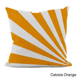 Bold Geometric Rays 18x18 inch Decorative Pillow   16179304