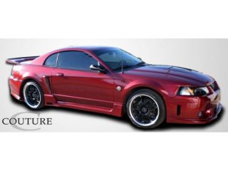 Couture Polyurethane  Ford Mustang  Special Edition Side Skirts Rocker Panels   2 Piece > 1999 2004
