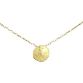 Dogeared Goldfill One in a Million Sand Dollar Necklace  