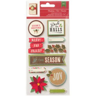 Christmas Dimensional Stickers  ™ Shopping   Big Discounts