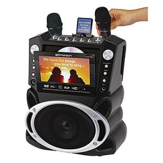 S&S Portable DVD CDG MP3G Karaoke Player