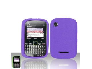BJ For Motorola Grasp WX404 (MetroPCS)   PREMIUM Silicone Skin Case   White