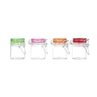 GoGreen Glass 4 Piece Mini Jar Set 1.52 oz. Each by Kinetic