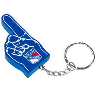 New York Rangers #1 Foam Finger Keychain