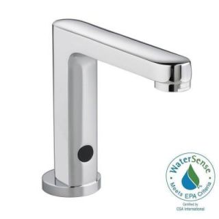 American Standard Moments Selectronic DC Powered Single Hole Touchless Bathroom Faucet in Polished Chrome 2506153.002