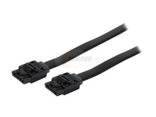 Nippon Labs SATA3 0.5M 1.64 ft. SATA III Flat Cable 1.64ft with Latch 1.64 feet