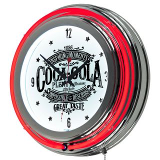 Coca Cola Brazil 1886 Neon Clock   17721669   Shopping