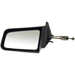 Dorman Side View Mirror   Left, Cable Controlled Black 955 127