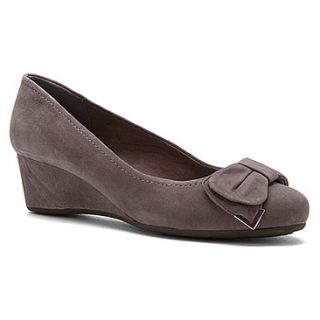 Rockport Total Motion Mid Wedge Bow Pump 45mm  Women's   Eiffel Tower Suede