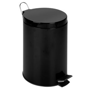 Honey Can Do 3.17 Gal Round Step Trash Can