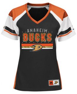 Majestic Womens Anaheim Ducks Ready to Win Shimmer Jersey   Sports
