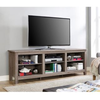 70 inch Essentials Driftwood TV Stand   17639198  
